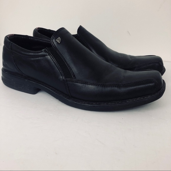 Ben Sherman Other - Ben Sherman men’s black leather loafers si…